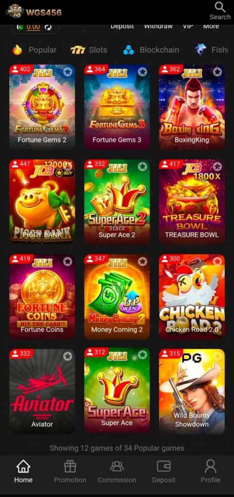 WGS456 Game home image