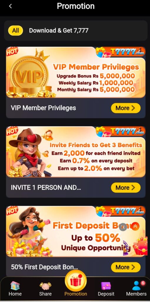 T7777 Game