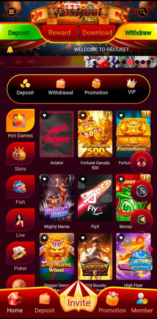 Fastjeet Game